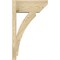 Ekena Millwork Thorton Slat Rough Sawn Outlooker, Douglas Fir, 8"W x 18"D x 30"H OUT08X18X30THR06RDF - alternate 2